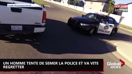 Etats-Unis : Ce motard n’aurait jamais dû tenter de semer la police (Vidéo)