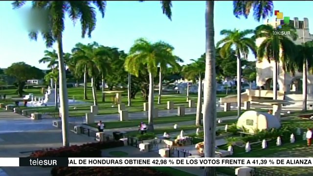 Cuba: realizan ceremonia de homenaje a Fidel Castro Ruz