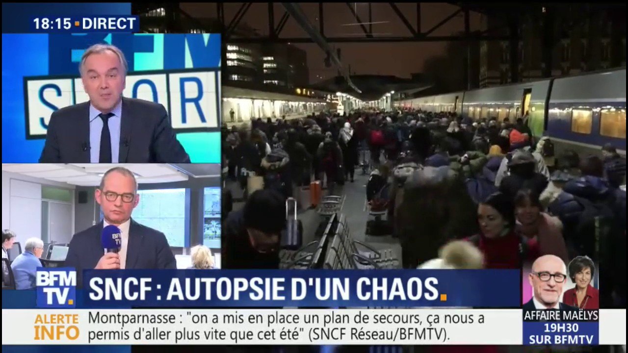 Montparnasse: "Notre objectif est de diminuer l’occurrence de ces événements", déclare Patrick Jeantet, PDG de SNCF Réseau