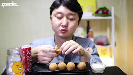 바삭함과 늘어나는 치즈! 치즈볼 먹방 리얼사운드 옥탑방미식가 #41화 Social Eating Show Mukbang^ㅡ^!