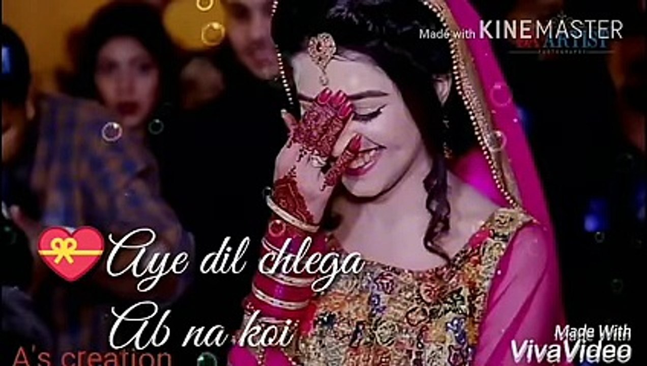 Whatsapp Status romantic heart touching!! Status '' sajan g ghar aye {HZS STUDIO}