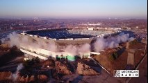 They Tried to Blow Up the Pontiac Silverdome Today - Fail