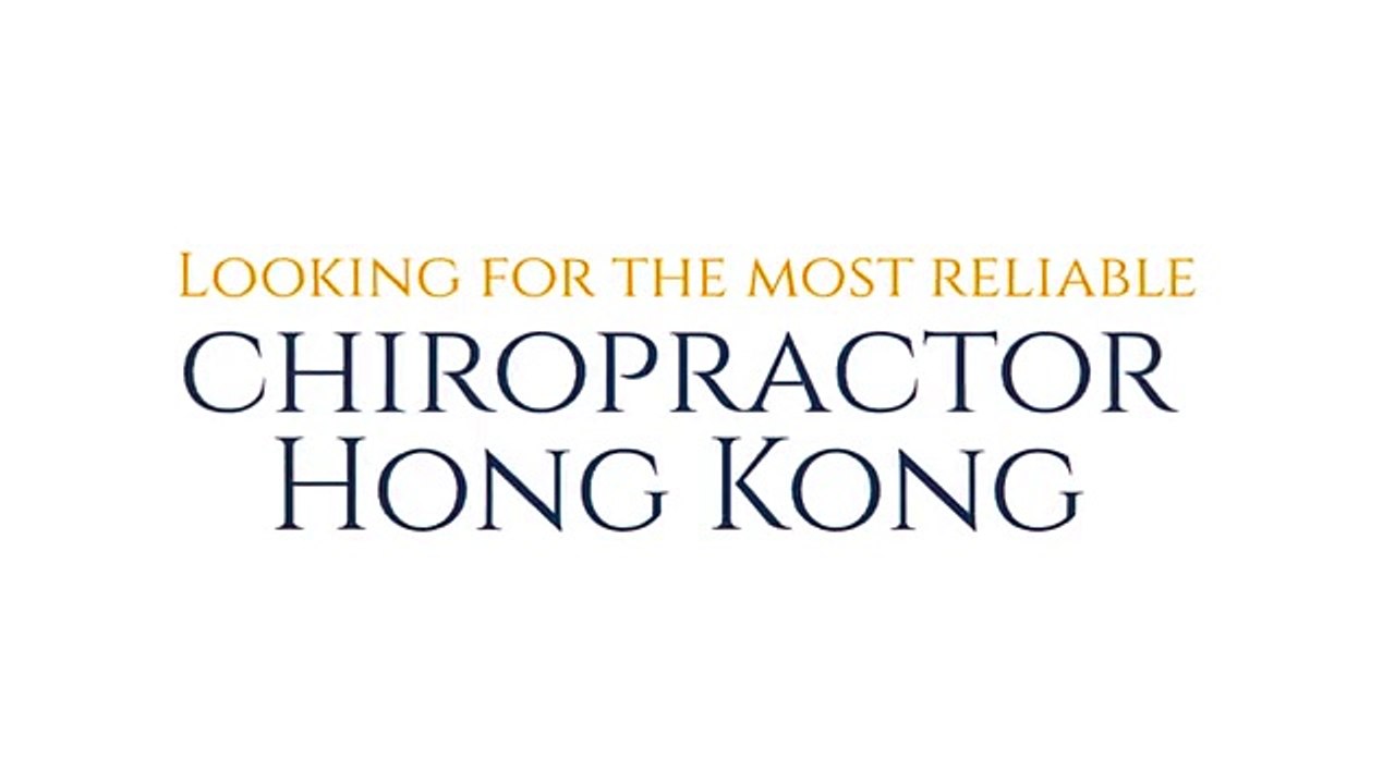 chiropractor Hong Kong