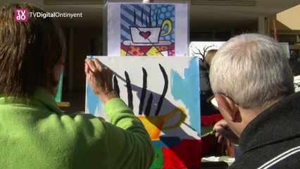 “Pinta amb nosaltres” al Centre Ocupacional d'Ontinyent