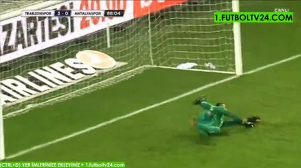 Yilmaz B. Goal HD - Trabzonspor	3-0	Antalyaspor 04.12.2017