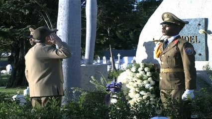 Raúl Castro preside ceremonia de homenaje a Fidel Castro en Cuba