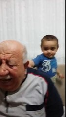 Dede torun kavgası çok güldüm cokkk