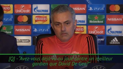 Pour Mourinho, De Gea n’est pas le meilleur gardien au Monde.