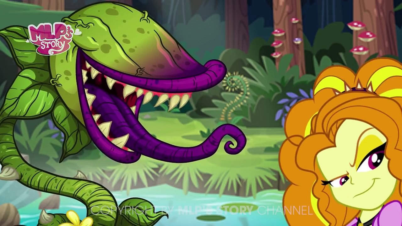 My Little Pony MLP Equestria Girls Transforms with Animation Love Story Adagios horror pl