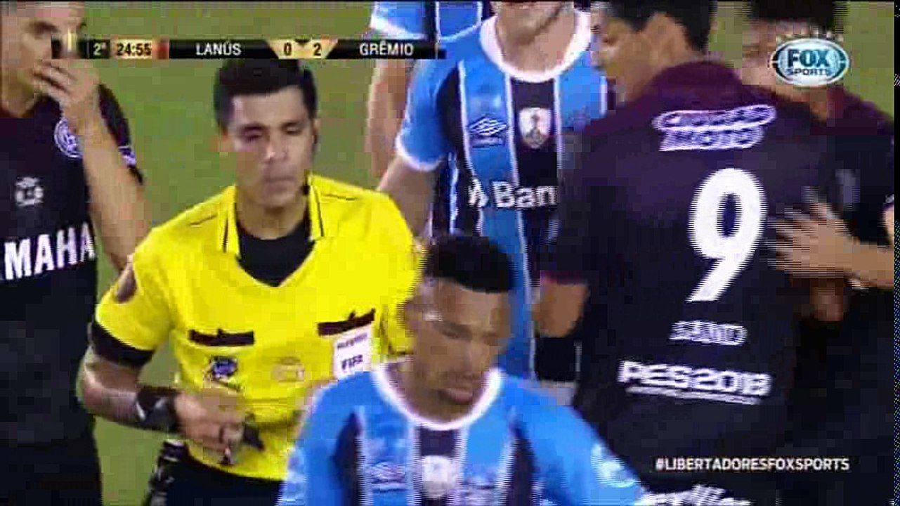 Lanús (ARG) 1x2 Grêmio  Fox Sports VT    2 tempo completo libertadores 2017