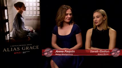 Alias Grace - Anna Paquin and Sarah Gadon Interview