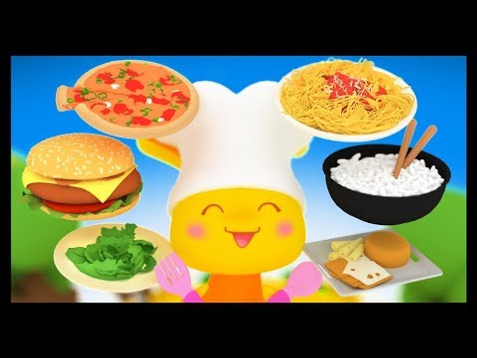 Apprendre les plats, les aliments, les légumes, et les fruits en français - Titounis Découverte