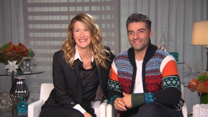 How Laura Dern & Oscar Isaac Became Friends on "Star Wars"