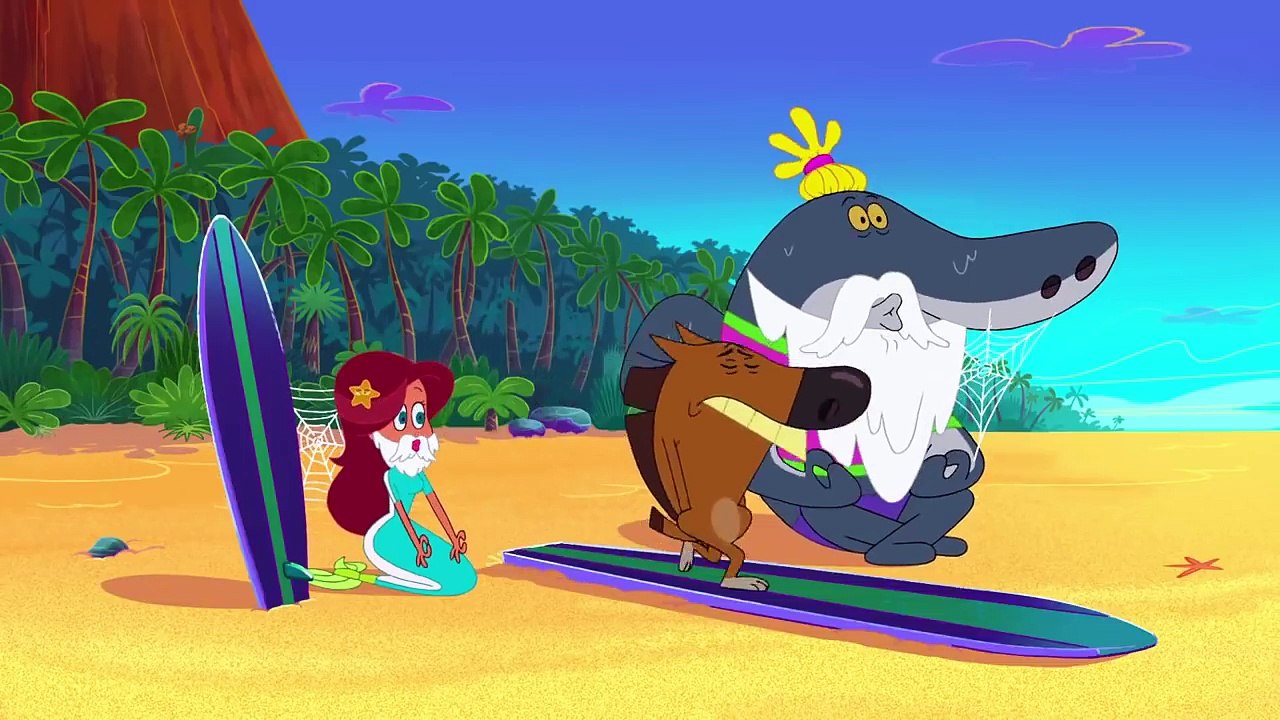 Zig And Sharko And Marina New Season 2 Sea Surf And Fun On The Rocks Full 