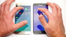 더로그 비교] 갤럭시 A7 2016 vs 노트5 속도 누가 누가 빠를까 (Galaxy A7 2016 vs Note5 Speed Test Review)-CeG0emxzsmM