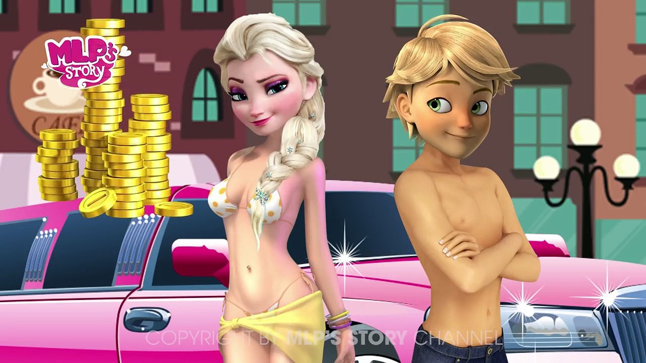 Miraculous Ladybug vs Hawk car wash transformation New Episode 2017
