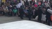 Riot Police Hold Protesters Back During Monument Protest in Salt Lake City