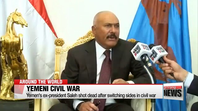 Yemen's ex-president Saleh shot dead