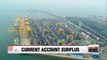 Korea's current account surplus in October hits US$ 5.72 bil.