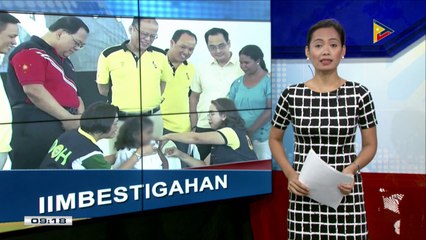 Ex-Pres. Aquino, iimbestigahan din kaugnay sa anti-dengue vaccine