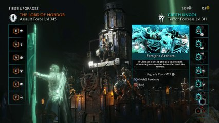 SHADOW OF WAR NO DEATHS FIRST TIME PLAYTHROUGH 159 POST-END SIEGE DEFENDING!
