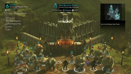 SHADOW OF WAR NO DEATHS FIRST TIME PLAYTHROUGH 160 POST-END SIEGE DEFENDING!