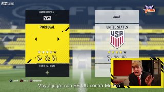 Trump plays PS4 FIFA match against Mexico and looses. Watch his reaction!