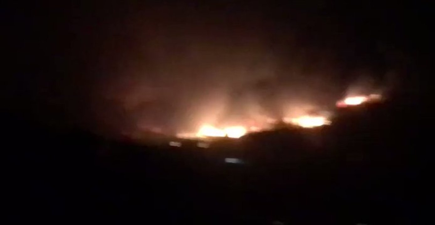 Thomas Fire Quickly Burns 100 Acres Near Santa Paula