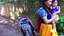 スパイダーマン＆エルザ面白いスーパーヒーローのビデオ対ジョーカーガールズ＆バッド赤ちゃんジョーカーガール