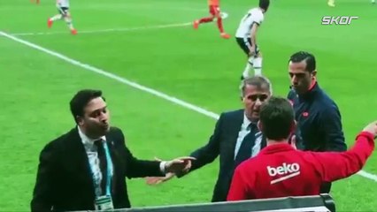 Şenol Güneş'ten yardımcısına itiraz tepkisi