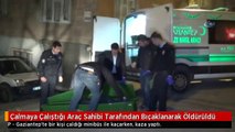 Çalmaya Çalıştığı Araç Sahibi Tarafından Bıçaklanarak Öldürüldü