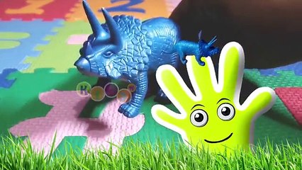 Toys Funny Dinosaur Finger Family BY KidsW