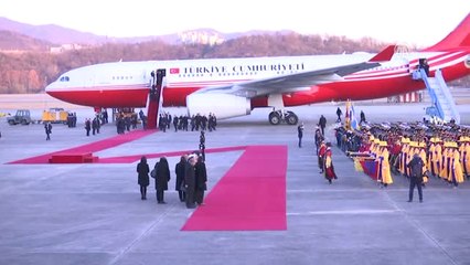 Başbakan Yıldırım, Güney Kore'de - Karşılama Töreni