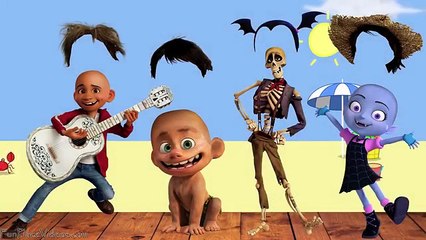 Wrong Hair Bald Funny Disney Pixar Coco Miguel Hector Good Dinosaur Vampirina Finger Family Nursery