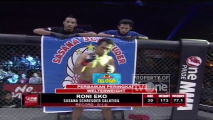 Alwin Kincai vs Roni Eko One Pride MMA
