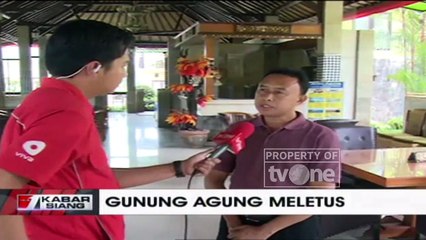 Gunung Agung Meletus, Sektor Pariwisata di Bali Terpukul