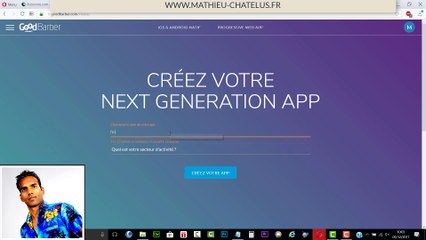 comment creer une application sur Goodbarber Formation Multimedia FR