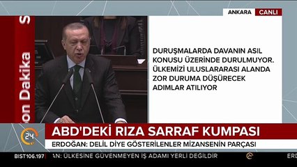 Cumhurbaşkanı Erdoğan'dan Sarraf kumpasına bu sözlerle tepki gösterdi