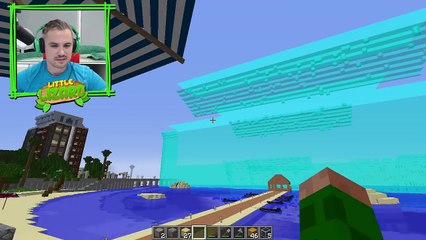 Minecraft TSUNAMI BASE CHALLENGE (House Vs Tsunami)