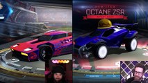 THE CRAZIEST ITEM EVER PULLED DURING A TRADE UP CRATE BATTLE! | ROCKET LEAGUE