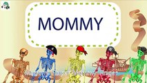 Skeleton Burger And Dinosaur Finger Family - Kids Nursery Rhymes - Funny Colors Skeleton Rhymes