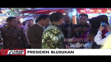 Presiden Jokowi Blusukan Ke Mal Saat Kunjungan Kerja di Sukajadi, Bandung