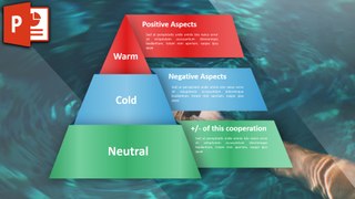 Modern Infographic in PowerPoint - Triangle Chart Design