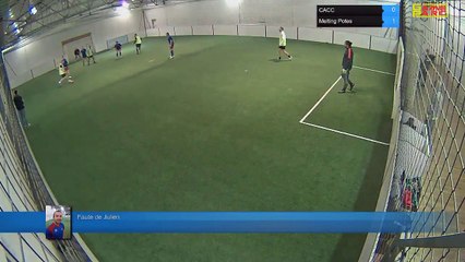 Faute de Julien - CACC Vs Melting Potes - 04/12/17 19:00 - LIGUE 4 - Poitiers Game Parc