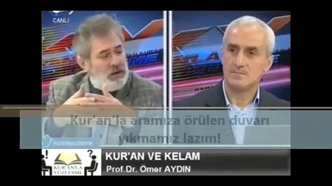 Kur'an'la aramıza örülen duvarı yıkmamız lazım! [Prof. Dr. Ömer Aydın]