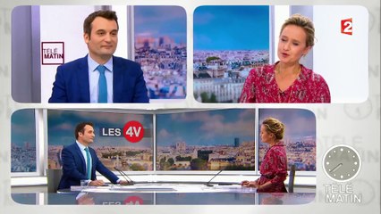 Les 4 Vérités - Philippot : "Le FN n'est plus clair sur rien et le paye dans les urnes"