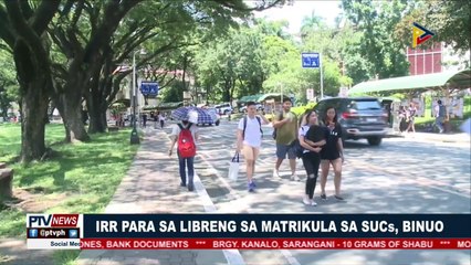 IRR para sa libreng matrikula sa SUCs, binuo