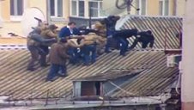 Former Georgian President Arrested in Kiev During Dramatic Rooftop Encounter