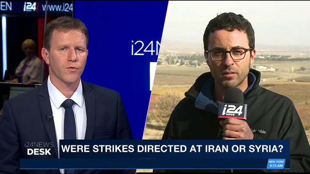 i24NEWS DESK | Israeli strikes military installations in Syria | Tuesday, November 5th 2017