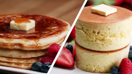 American Vs. Japanese: Pancakes